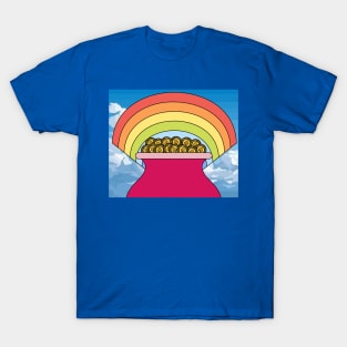 Rainbow With Boiler Pot Full Of Gold T-Shirt